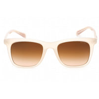 Coach Women's Sunglasses - Milky Ivory/Saddle Square Full Rim Frame | 0HC8374U 574774 ,