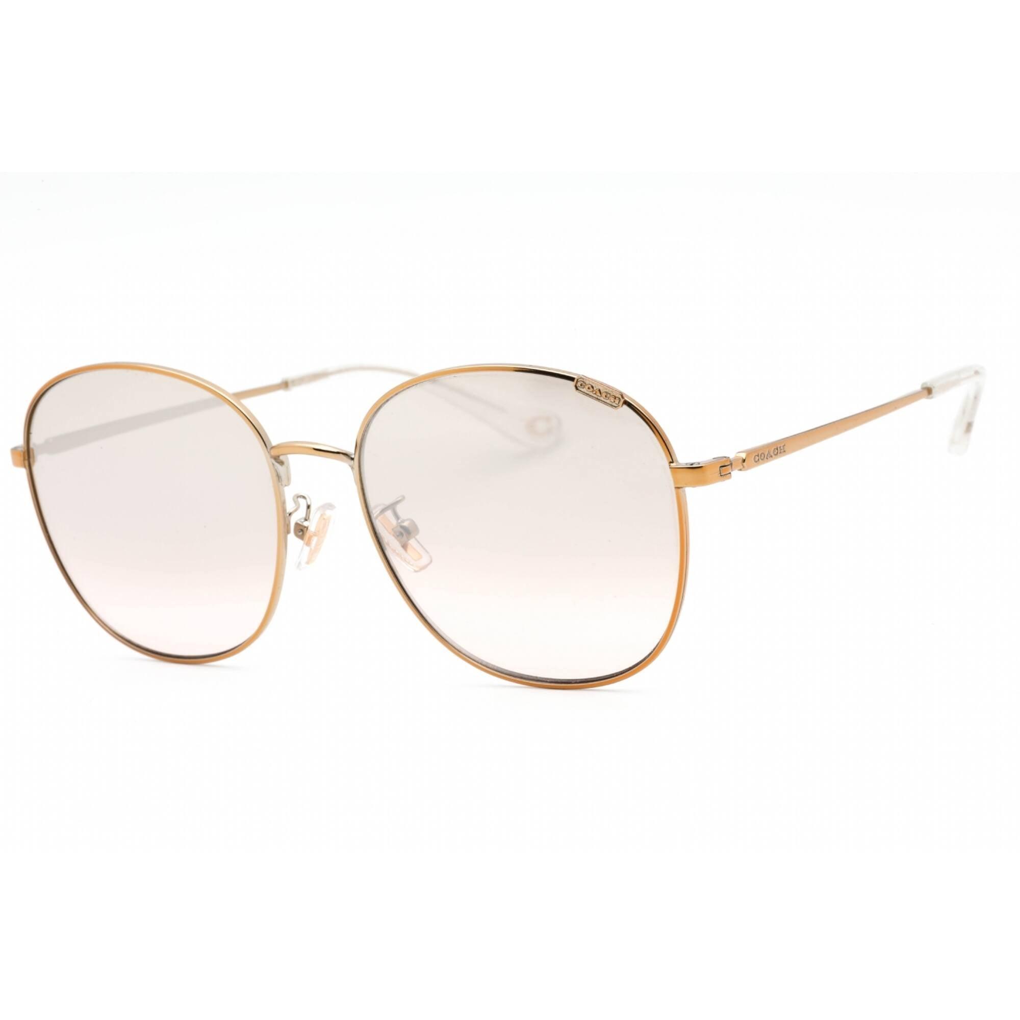 Coach sunglasses rose gold metal frame. Coach HC7123 sunglasses for women in Rose Gold main image 2