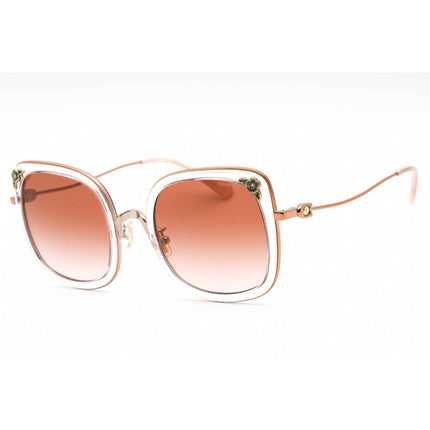 Coach Women's Sunglasses - Square Metal Frame Pink Gradient Lens | 0HC7101B 933113 ,