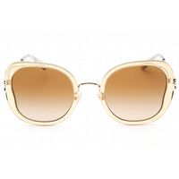 Coach Women's Sunglasses - Transparent Gold Plastic Full Rim Frame | 0HC7153B 57363B ,