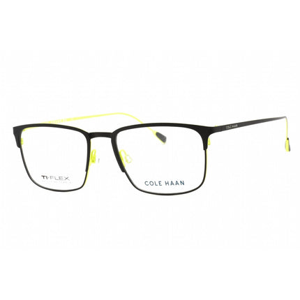Cole Haan Men's Eyeglasses - Black Full Rim Adjustable Nose Pads Frame | CH4040 001 ,