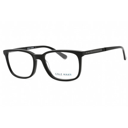 Cole Haan Men's Eyeglasses - Clear Demo Lens Black Zyl Square Shape Frame | CH4044 001 ,