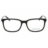 Cole Haan Men's Eyeglasses - Clear Demo Lens Black Zyl Square Shape Frame | CH4044 001 ,