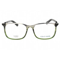 Cole Haan Men's Eyeglasses - Clear Demo Lens Smoke Horn Square Frame | CH4048 036 ,