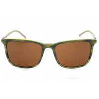 Cole Haan Men's Sunglasses - Olive Horn Plastic Full Rim Rectangular | CH6064 310 ,