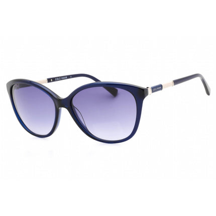Cole Haan Women's Sunglasses - Navy Crystal Plastic Full Rim Cat Eye | CH7071 400 ,