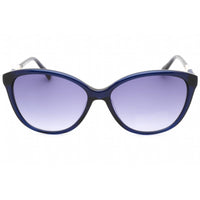 Cole Haan Women's Sunglasses - Navy Crystal Plastic Full Rim Cat Eye | CH7071 400 ,