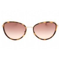 Cole Haan Women's Sunglasses - Soft Tortoise Metal Full Rim Cat Eye Frame | CH7065 240 ,