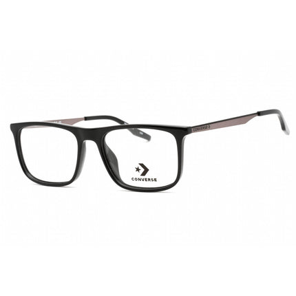 Converse Men's Eyeglasses - Black Rectangular Full Rim Frame Clear Lens | CV8006 001 ,