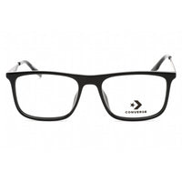 Converse Men's Eyeglasses - Black Rectangular Full Rim Frame Clear Lens | CV8006 001 ,