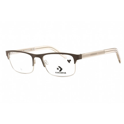 Converse Men's Eyeglasses - Matte Engine Smoke Metal Frame Clear Lens | CV3022 254 ,