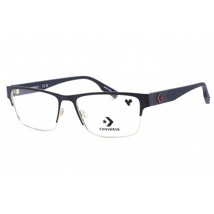 Converse Men's Eyeglasses - Matte Obsidian Half Rim Frame Clear Lens | CV3008 411 ,