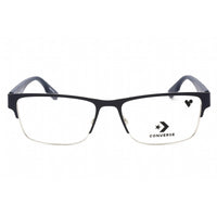 Converse Men's Eyeglasses - Matte Obsidian Half Rim Frame Clear Lens | CV3008 411 ,