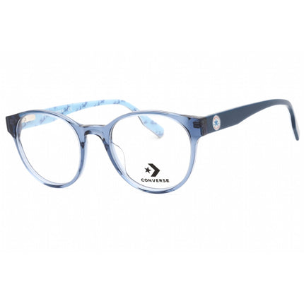 Converse Women's Eyeglasses - Crystal Aegean Storm Round Plastic Frame | CV5002 420 ,