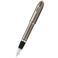 Cross Fountain Pen - Peerless Translucent Titanium Gray ,
