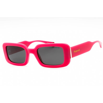 Polaroid Core Women's Sunglasses - Fuchsia Rectangular Frame | PLD 6208/S/X 0MU1 M9 ,