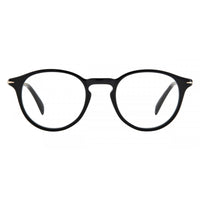 David Beckham Men's Eyeglasses - Black Plastic Full Rim Round Frame | DB-1049 0807 ,