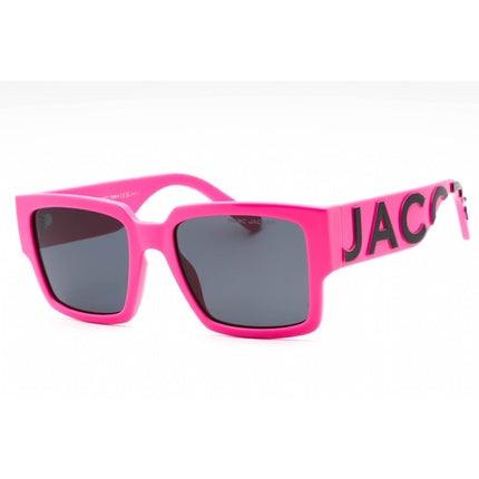 Marc Jacobs Women's Sunglasses - Fuchsia Black Square Full Rim | MARC 739/S 0EWW IR ,