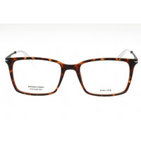 Police Men's Eyeglasses - Dark Tortoise Plastic Rectangular Full Rim | VPLL62 0978 ,