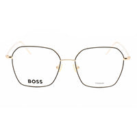 Hugo Boss Women's Eyeglasses - Black Gold Metal Butterfly Frame | BOSS 1398 02M2 00 ,