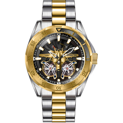 Invicta Men's Watch - Aviator Automatic Open Heart Dial Two Tone Bracelet | 44688 ,