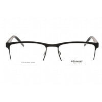 Polaroid Core Men's Eyeglasses - Matte Black Rectangular Frame | Pld D 324 0003 00 ,