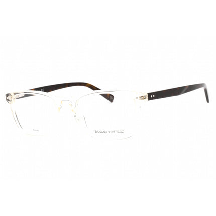 Banana Republic Men's Eyeglasses - Beige Crystal Cat Eye Frame | BR 108 0SD9 00 ,