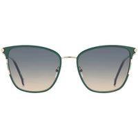 Carolina Herrera Women's Sunglasses - Gold Green Metal Cat Eye Frame | CH 0030/S 0PEF ,