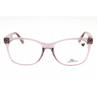 Lacoste Women's Eyeglasses - Rose Nude Plastic Rectangular Full Rim Frame | L2767 662 ,
