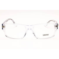 Versace Men's Eyeglasses - Crystal Plastic Rectangular Full Rim Frame | 0VE3342 148 ,