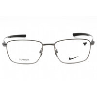 Nike Men's Eyeglasses - Satin Gunmetal Titanium Rectangular Frame | NIKE 6046 070 ,