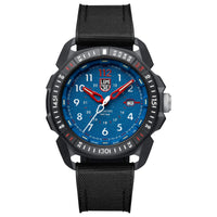 Luminox Men's Swiss Quartz Watch - Ice-Sar Arctic Blue Dial Black Strap Dive | 1003 ,