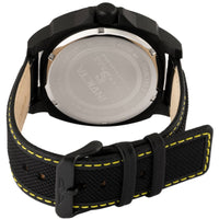 Invicta Men's Watch - Speedway Black Steel Case Nylon and Leather Strap | 46308 ,