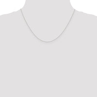 10k White Gold .42 mm Carded Curb Chain | 10K6CW ,