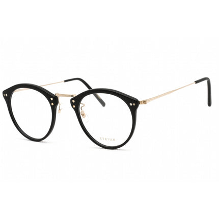 Eyevan Women's Eyeglasses - Black Oval Full Rim Plastic Frame | E-0951 MBKBG ,