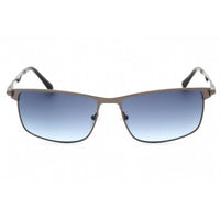 Harley Davidson Men's Sunglasses - Matte Gunmetal Metal Frame Blue Lens | HD0957X 09W ,