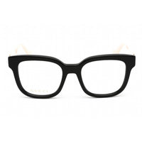 Gucci Unisex Eyeglasses - Black White Plastic Square Full Rim Frame | GG0958O 002 ,