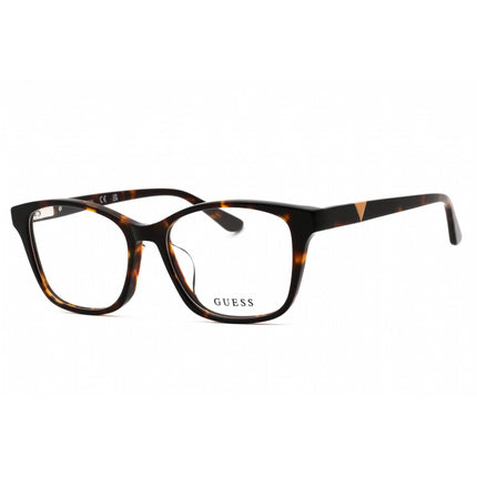 Guess Women's Eyeglasses - Dark Havana Cat Eye Acetate Full Rim Frame | GU2846-D 052 ,