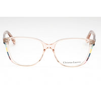 Christian Lacroix Women's Eyeglasses - Peach Plastic Cat Eye Full Rim | CL1114 405 ,