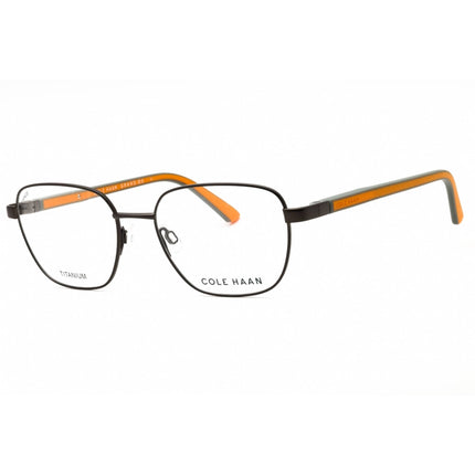 Cole Haan Men's Eyeglasses - Gunmetal Metal Square Full Rim Frame | CH4041 033 ,