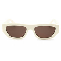 Gucci Men's Sunglasses - Ivory Rectangular Full Rim Plastic Frame | GG1134S 003 ,