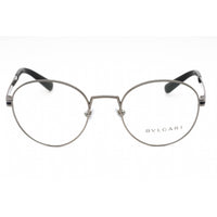 Bvlgari Men's Eyeglasses - Gunmetal Metal Full Rim Round Shape Frame | 0BV1119 103 ,