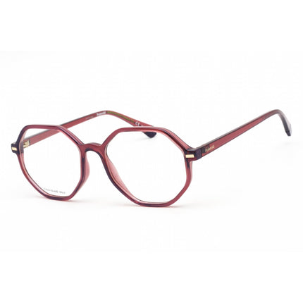 Polaroid Core Women's Eyeglasses - Pink Violet Geometric Full Rim | PLD D433 0S1V 00 ,