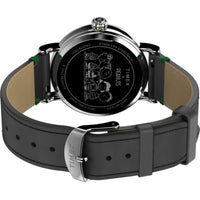 Timex Men's Watch - Standard Peanuts Snoopy Ice Skating Green Dial | TW2V60200VQ ,