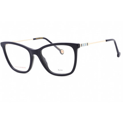 Carolina Herrera Women's Eyeglasses - Blue Plastic Cat Eye Full Rim | CH 0071 0PJP ,