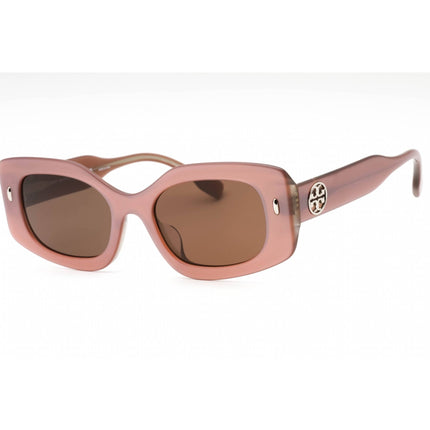 Tory Burch Women's Sunglasses - Pearly Pink Frame Dark Brown Lens | 0TY7202U 194773 ,