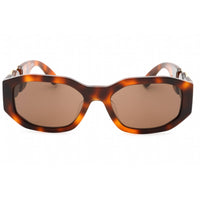 Versace Unisex Sunglasses - Havana Plastic Geometric Full Rim Frame | 0VE4361F 521773 ,