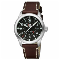 Luminox Men's Watch - P-38 Lightning Date Display Brown Leather Strap | XA.9521 ,