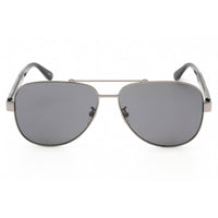 Gucci Men's Sunglasses - Ruthenium Metal Aviator Shape Full Rim Frame | GG0528S 007 ,