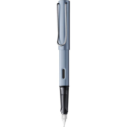 Lamy Fountain Pen - AL-Star Aluminium Body Plastic Grip, Azure, Extra Fine | L38AEF ,
